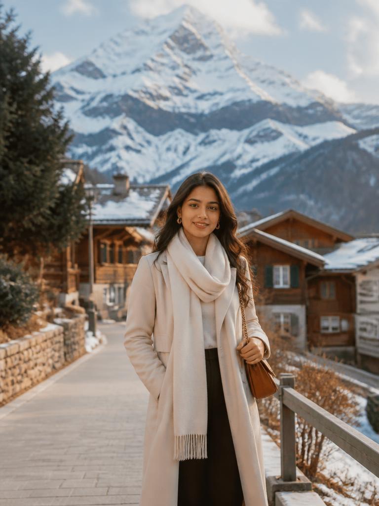 Switzerland photoshoot result